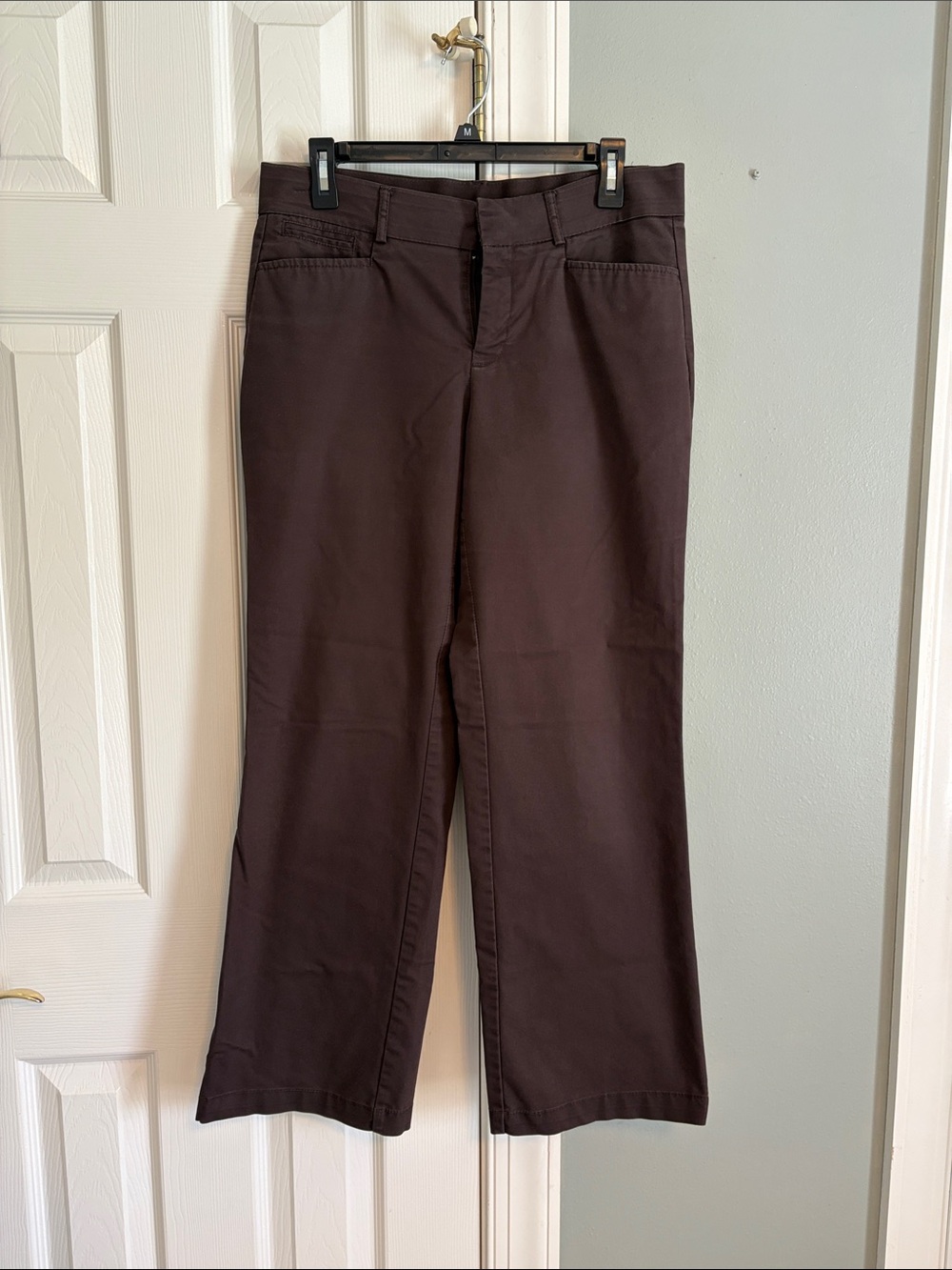 Dockers Women's Wide-Leg Pants in Dark Brown